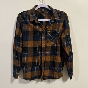 Volcom Netastone Flannel Men's Long Sleeve Shirt - size SM